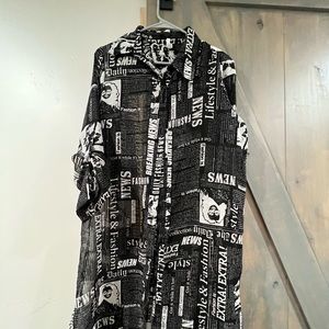 Cute news paper look